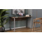 Письменный стол Ferrum-decor Раян 75x140x60 черный ДСП Дуб Сонома 16мм (FRD-103692)