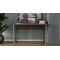 Письменный стол Ferrum-decor Раян 75x140x60 черный ДСП Дуб Сонома 16мм (FRD-103692)