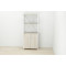 Етажерка 3/60 Ferrum-decor Серії Конект із тумбою 144x60x28 Білий ДСП Сонома (FRD-104452)