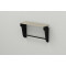 Полка настенная Ferrum-decor Свит 300x500x150 металл Черный ДСП Сонома 16 мм (FRD-102782)