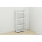 Етажерка 4/60 Ferrum-decor Серії Конект 120x60x28 білий ДСП Біле 16мм (FRD-104242)