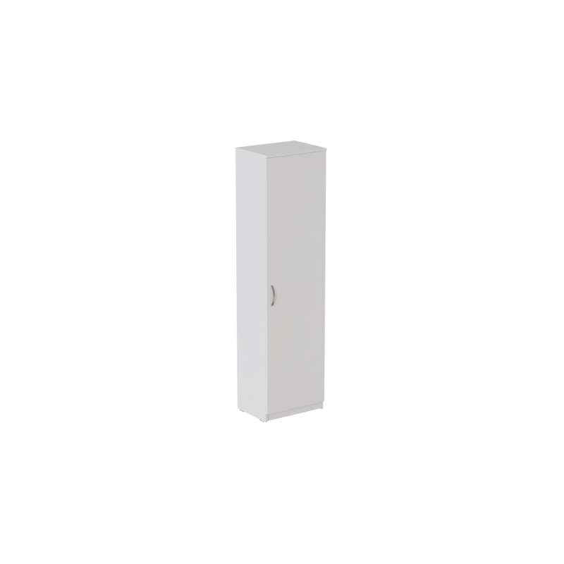 Пенал Анжело Ferrum-decor на 5 полиць із дверима 1900x500x380 ДСП Біле 16 мм (FRD-104942)