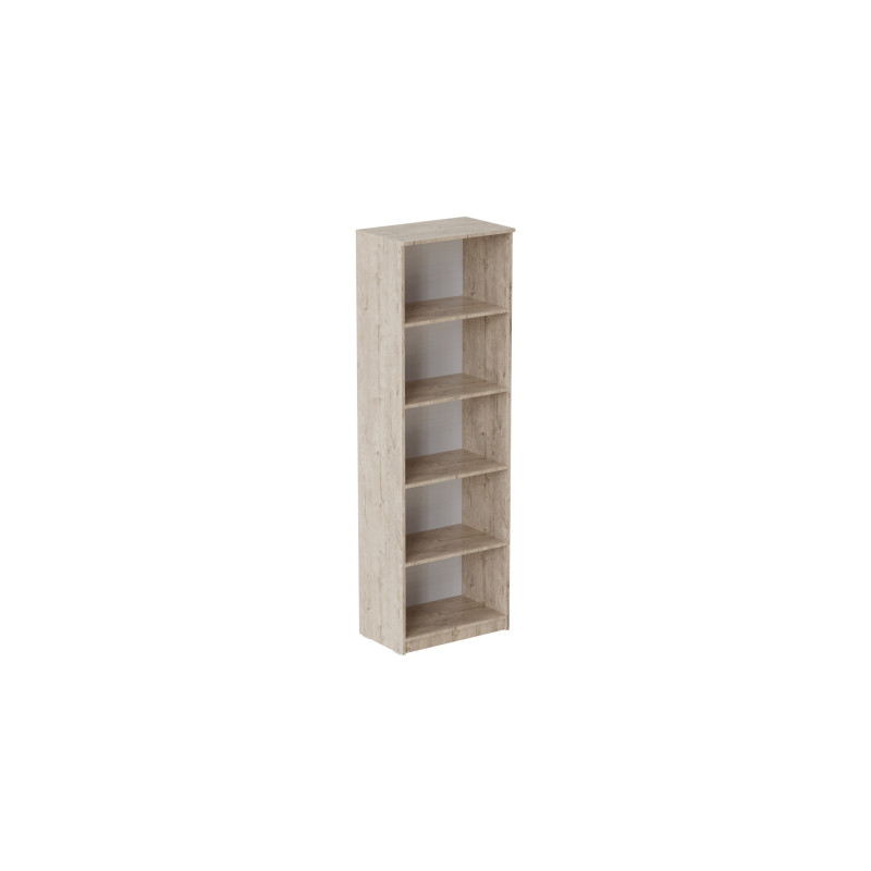 Шкаф Анжело Ferrum-decor на 5 полок 1900x600x380 ДСП Дуб Сан-Марино 16 мм (FRD-104972)