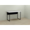 Письмовий стіл Ferrum-decor Майк 76x120x60 чорний ДСП Біле 32мм (FRD-103862)