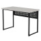 Стіл письмовий Майк Ferrum-decor 75x120x70 Чорний метал ДСП Кашемір 32 мм (FRD-108324)