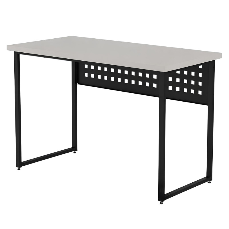 Стіл письмовий Майк Ferrum-decor 75x120x70 Чорний метал ДСП Кашемір 32 мм (FRD-108324)