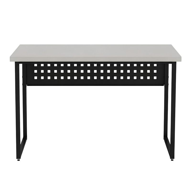 Стіл письмовий Майк Ferrum-decor 75x120x70 Чорний метал ДСП Кашемір 32 мм (FRD-108324)