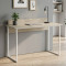 Письменный стол Ferrum-decor Скай 75x140x60 белый ДСП Дуб Сонома 16мм (FRD-101082)