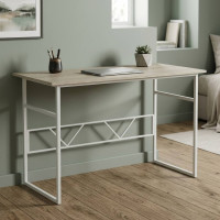 Письменный стол Ferrum-decor Раян 75x100x60 белый ДСП Дуб Сонома 16мм (FRD-101122)