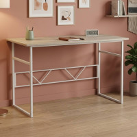 Письмовий стіл Ferrum-decor Райан 75x140x60 білий ДСП Дуб Сонома 16мм (FRD-101142)