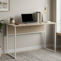 Письменный стол Ferrum-decor Коди 75x100x60 белый ДСП Дуб Сонома 16мм (FRD-101182)