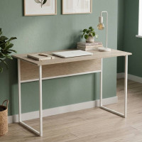 Письменный стол Ferrum-decor Коди 75x100x70 белый ДСП Дуб Сонома 16мм (FRD-101212)