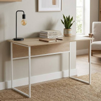 Письменный стол Ferrum-decor Коди 75x140x70 белый ДСП Дуб Сонома 16мм (FRD-101232)