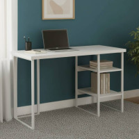 Письмовий стіл Ferrum-decor Кевін 76x120x70 білий ДСП Біле 32мм (FRD-101282)