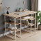Компьютерный стол Ferrum-decor Тим 75x120x60 белый ДСП Дуб Сан-Марино 32мм (FRD-101362)