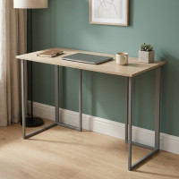 Письмовий стіл Ferrum-decor Ханна 75x100x60 сірий ДСП Дуб Сонома 16мм (FRD-101392)