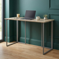 Письмовий стіл Ferrum-decor Ханна 75x120x60 сірий ДСП Дуб Сонома 16мм (FRD-101402)
