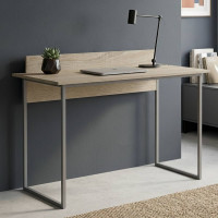 Письмовий стіл Ferrum-decor Скай 75x140x70 сірий ДСП Дуб Сонома 16мм (FRD-101582)