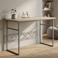 Письменный стол Ferrum-decor Раян 75x100x60 серый ДСП Дуб Сонома 16мм (FRD-101592)