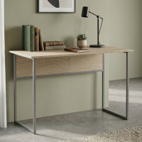 Письмовий стіл Ferrum-decor Коді 75x120x60 сірий ДСП Дуб Сонома 16мм (FRD-101662)