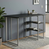Письмовий стіл Ferrum-decor Кевін 75x100x70 сірий ДСП Сосна Кембра 16мм (FRD-101742)