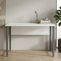 Письмовий стіл Ferrum-decor Курт 76x120x60 сірий ДСП Біле 32мм (FRD-101842)