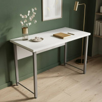 Письмовий стіл Ferrum-decor Курт 76x100x70 сірий ДСП Біле 32мм (FRD-101862)