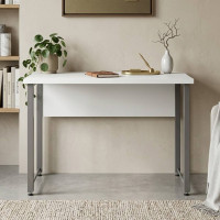 Письменный стол Ferrum-decor Курт 76x120x70 серый ДСП Белое 32мм (FRD-101872)