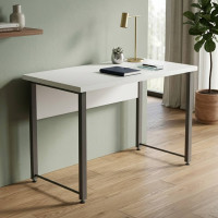 Письменный стол Ferrum-decor Курт 76x140x70 серый ДСП Белое 32мм (FRD-101882)