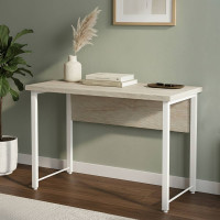 Письмовий стіл Ferrum-decor Курт 76x100x70 білий ДСП Дуб Сонома 32мм (FRD-102232)