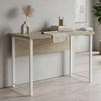 Письменный стол Ferrum-decor Курт 76x120x70 белый ДСП Дуб Сонома 32мм (FRD-102242)