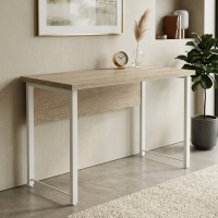Письмовий стіл Ferrum-decor Курт 76x140x70 білий ДСП Дуб Сонома 32мм (FRD-102252)
