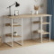 Письменный стол Ferrum-decor Карэн 76x120x70 белый ДСП Дуб Сонома 32мм (FRD-102282)