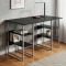 Компьютерный стол Ferrum-decor Карэн 75x120x70 серый ДСП Сосна Кембра 16мм (FRD-102442)
