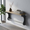 Полка настенная Ferrum-decor Юзиби 270x700x150 металл Серый ДСП Сонома 16 мм (FRD-102712)