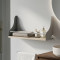 Полка настенная Ferrum-decor Изи 260x500x150 металл Серый ДСП Сонома 16 мм (FRD-102922)