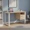 Письменный стол с ящиками Ferrum-decor Оскар 750x1400x600 металл Белый ДСП Дуб Сан-Марино 16 мм (FRD-103242)