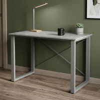 Письмовий стіл Ferrum-decor Драйв 750x1000x700 Сірий метал ДСП Бетон 32 мм (FRD-103372)