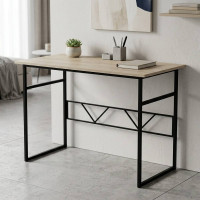 Письмовий стіл Ferrum-decor Райан 75x120x70 чорний ДСП Дуб Сонома 16мм (FRD-103712)