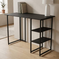 Письмовий стіл Ferrum-decor Кевін 75x100x70 чорний ДСП Сосна Кембра 16мм (FRD-103822)