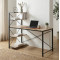 Комп'ютерний стіл Ferrum-decor Джек 75x120x60 Чорний ДСП Сонома (FRD-104382)