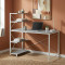 Комп'ютерний стіл Ferrum-decor Джек 75x120x60 Білий ДСП Бетон (FRD-104392)