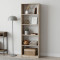 Шкаф Анжело Ferrum-decor на 5 полок 1900x600x380 ДСП Дуб Сан-Марино 16 мм (FRD-104972)