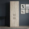 Шкаф Анжело Ferrum-decor на 5 полок с 4 дверями 1900x600x380 ДСП Дуб Сан-Марино 16 мм (FRD-105002)