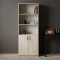 Шкаф Анжело Ferrum-decor на 5 полок с 2 дверями 1900x700x380 ДСП Дуб Сан-Марино 16 мм (FRD-105032)