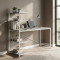 Комп'ютерний стіл Ferrum-decor Джек 75x140x70 Білий ДСП Бетон (FRD-105320)