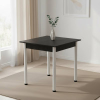 Стол кухонный Ferrum-decor Агата 75x70x70 Белый ДСП Сосна Кембра 16мм (FRD-105670)