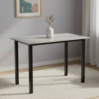 Стіл універсальний Knap Ferrum-decor 750x1400x600 Чорний метал ДСП Бетон 16 мм (FRD-106360)