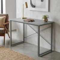 Стіл письмовий Дейв Ferrum-decor 750x1200x700 Сірий метал ДСП Бетон 16 мм (FRD-106460)