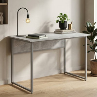 Стіл письмовий Коді Ferrum-decor 75x120x60 Сірий метал ДСП Бетон 32 мм (FRD-106590)